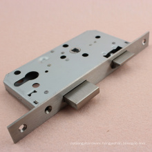 6072mm standard stainless steel lock body with strike plate